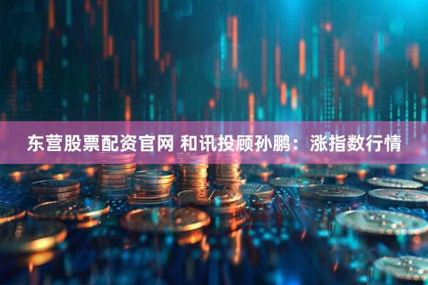 东营股票配资官网 和讯投顾孙鹏：涨指数行情