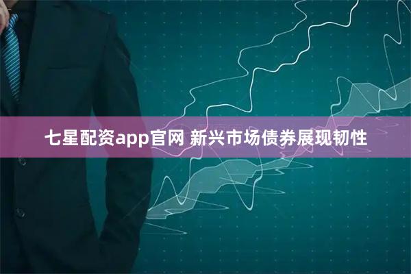 七星配资app官网 新兴市场债券展现韧性